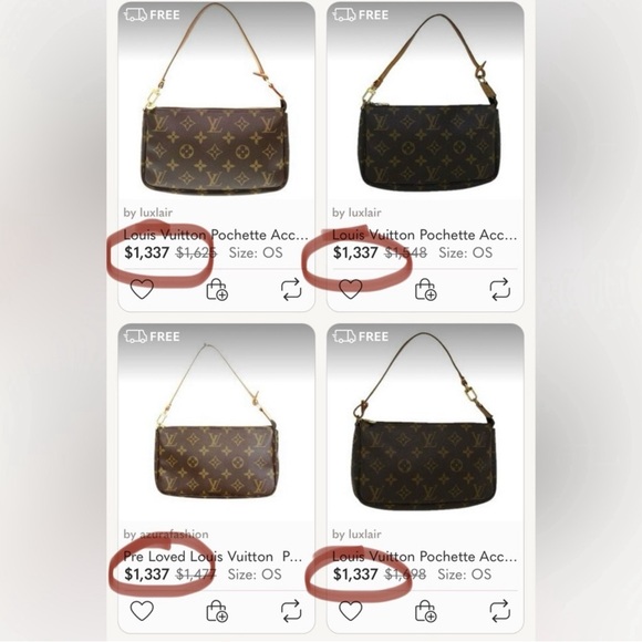 ✅AUTHENTIC BOXSET POCHETTE ACCESORIES LOUIS VUITTON - Picture 12 of 12